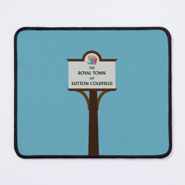 Item preview, Retro Royal Town of Sutton Coldfield Welcome Sign designed and sold by retrobrum.