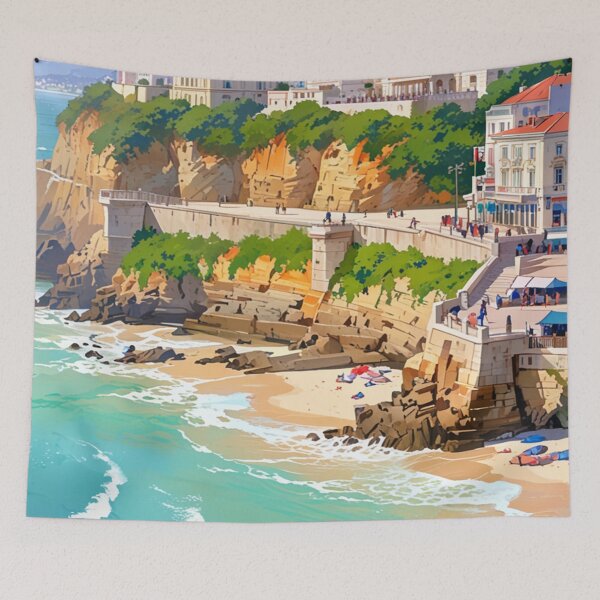 Item preview, Biarritz, France designed and sold by Worldscape Wonders.