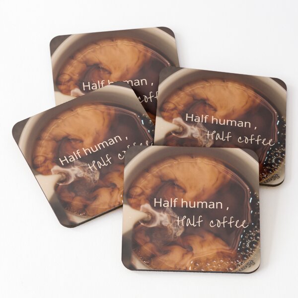 Item preview, Half human,  half coffee  designed and sold by NurzZz73.