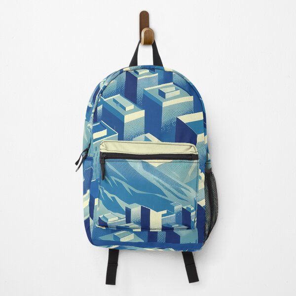 Item preview, Pescara: Cityscape in Blue designed and sold by landletsy.