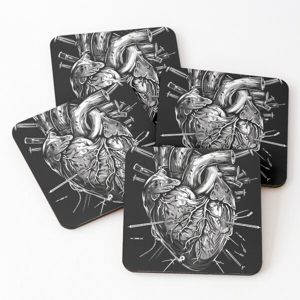 Item preview, Anatomical Heart Power electronics - Dark, Industrial Graphic Art designed and sold by Piotrek0001.