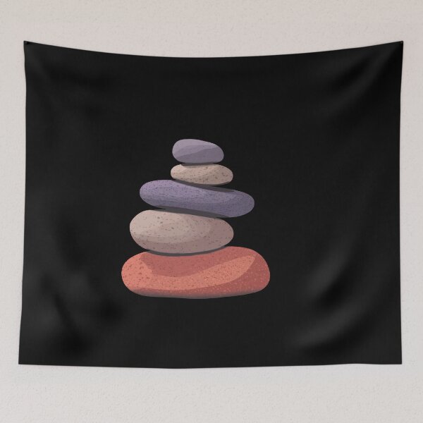 Item preview, Stacked Stone Stacking, Balancing Stones, Rocks designed and sold by These_Prints.