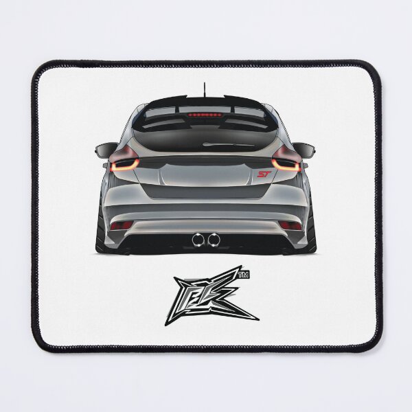 Aperçu de l'œuvre Ford Focus ST arrière gris créée et vendue par NaquashM.