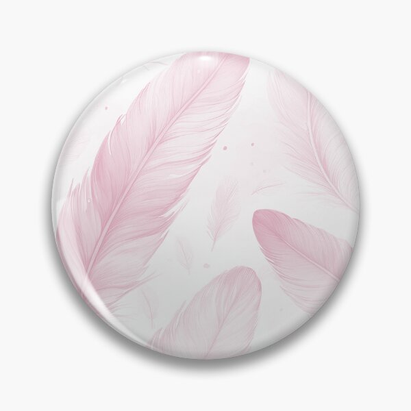 Item preview, Feather seamless design with soft pink tone designed and sold by GeoffBeattie.