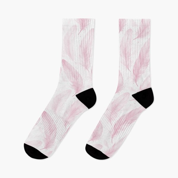 Item preview, Feather seamless design with soft pink tone designed and sold by GeoffBeattie.