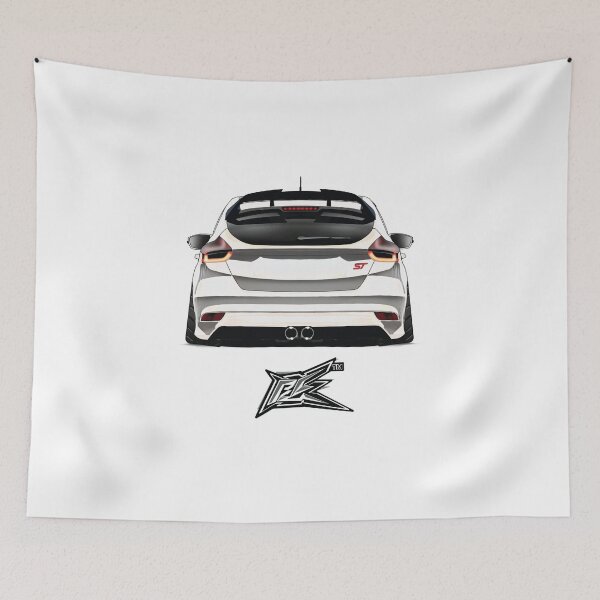 Item preview, ford focus st rear white  designed and sold by NaquashM.