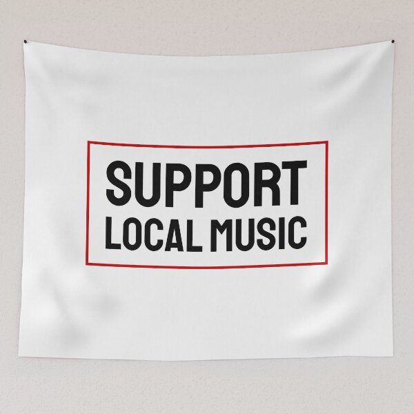 Item preview, Support local music designed and sold by Inspirationmotivation.