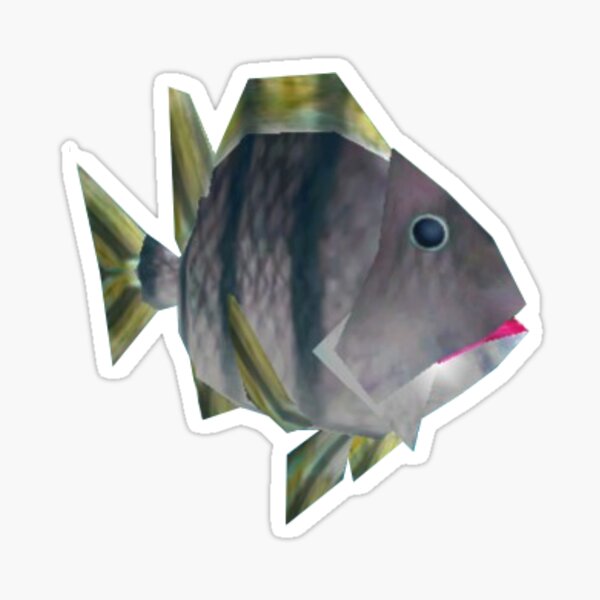 Ishitai/striped beakfish? Sticker