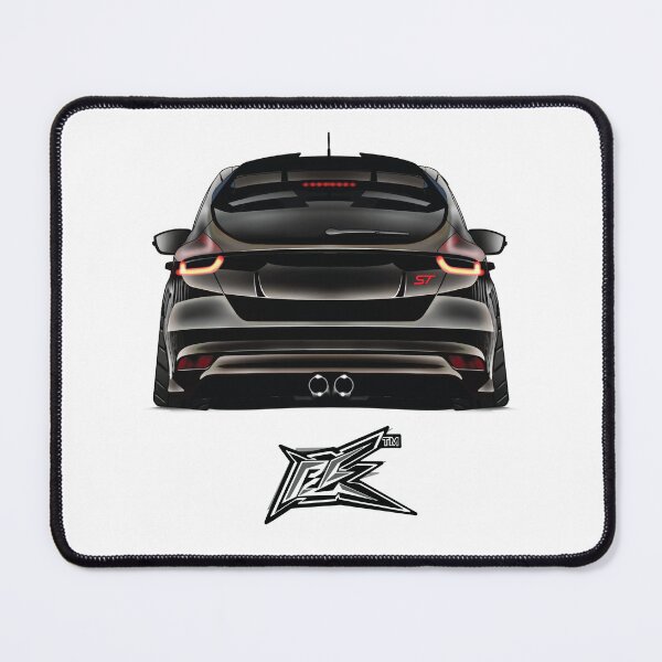 Aperçu de l'œuvre Ford Focus ST arrière noir créée et vendue par NaquashM.