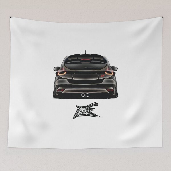 Item preview, ford focus st rear black  designed and sold by NaquashM.