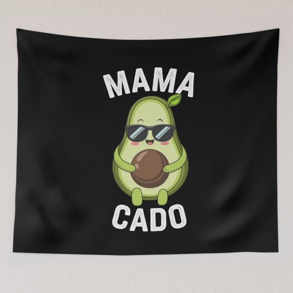 Item preview, Mama Cado Funny Avocado Cool Mom Pun designed and sold by Hananiah Merch.