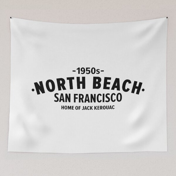Item preview,  North Beach - Beat Generation's Jack Kerouac Sanctuary designed and sold by Boogosh.