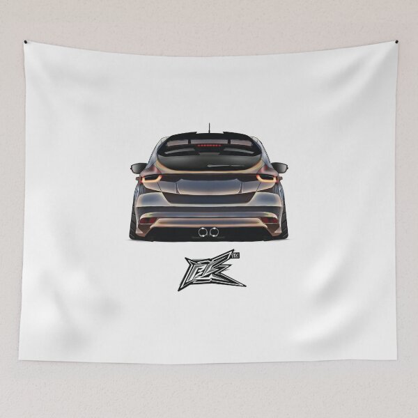 Item preview, ford focus st rear colorshift sunset purple  designed and sold by NaquashM.