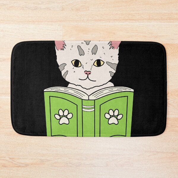 Item preview, cat reading a book designed and sold by Brexmore3.