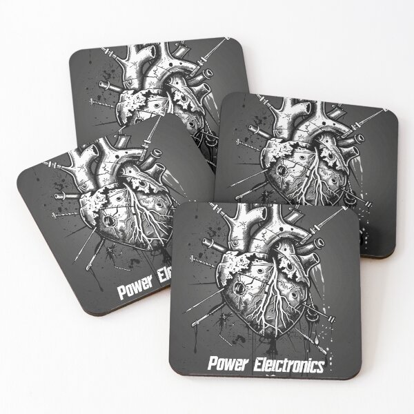 Item preview, Anatomical Heart Power electronics - Dark, Industrial Graphic Art designed and sold by Piotrek0001.