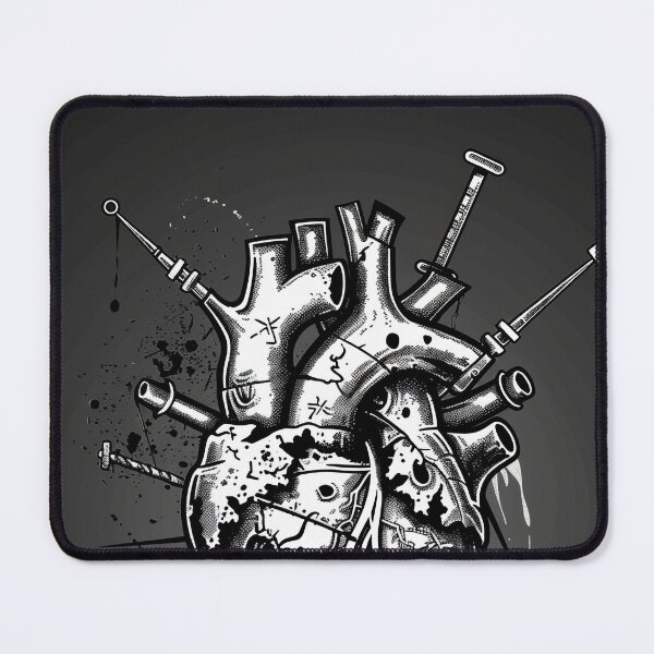 Item preview, Anatomical Heart Power electronics - Dark, Industrial Graphic Art designed and sold by Piotrek0001.