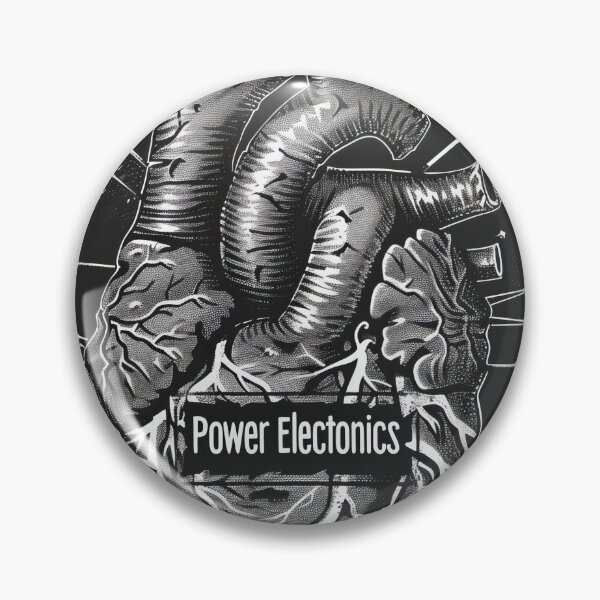 Item preview, Anatomical Heart Power electronics - Dark, Industrial Graphic Art designed and sold by Piotrek0001.