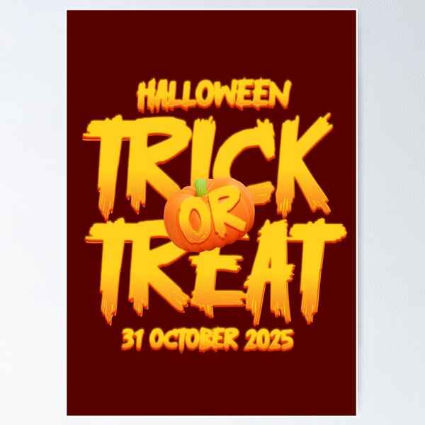 Item preview, Get ready for Halloween day. Trick or Treat. designed and sold by ZAZ-Shoponline.