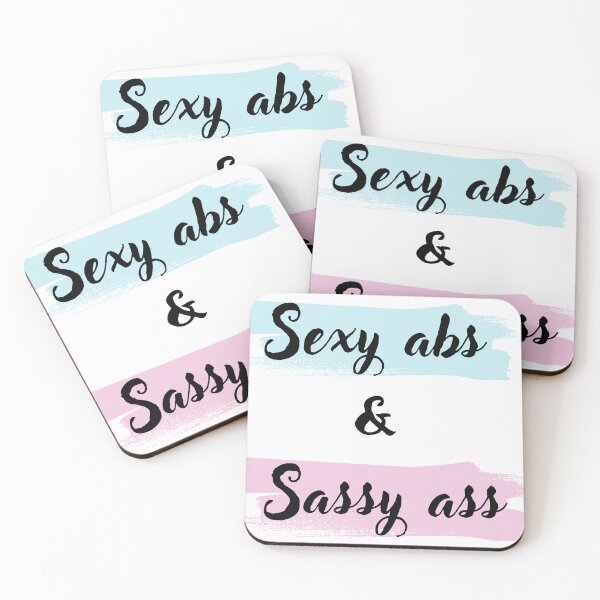 Item preview, Sexy abs & Sassy ass designed and sold by BohoHaven09.