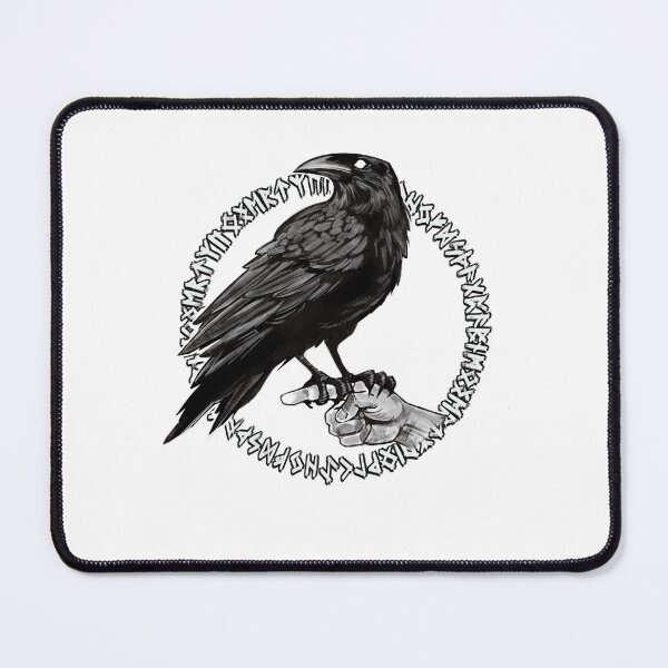 Item preview, viking crow designed and sold by MrBadCrow.