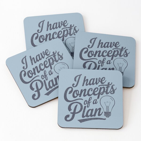 Item preview, I Have Concepts of a Plan designed and sold by RR-Arts.