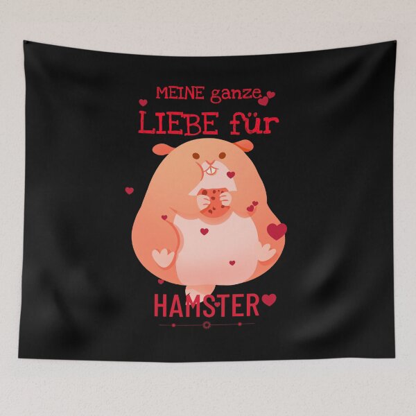 Item preview, All my love for hamsters designed and sold by Traumbrise.