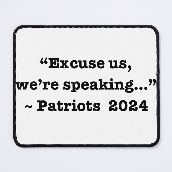 Item preview, Trump MAGA Excuse Us We're Speaking 2024 designed and sold by monpetitbijou.