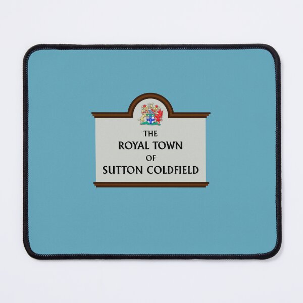 Item preview, Retro Royal Town of Sutton Coldfield Welcome Sign designed and sold by retrobrum.