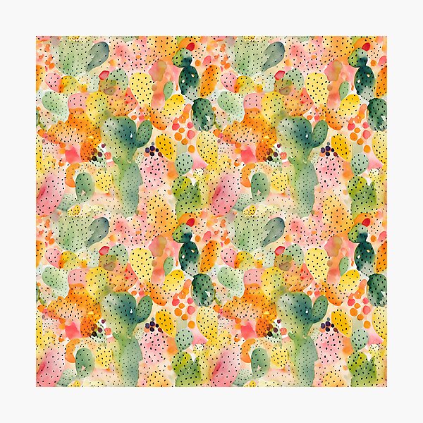 Item preview, Autumn Fall Cactus Pattern 3 designed and sold by Magnuna.