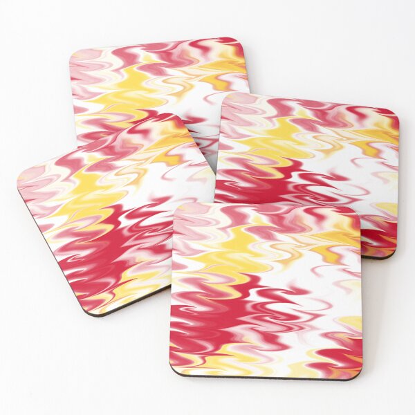 Item preview, Red And Yellow Abstract  designed and sold by Rainbowland123.