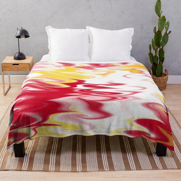 Item preview, Red And Yellow Abstract  designed and sold by Rainbowland123.
