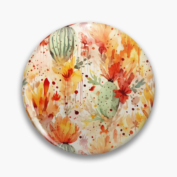 Item preview, Autumn Fall Cactus Pattern 4 designed and sold by Magnuna.