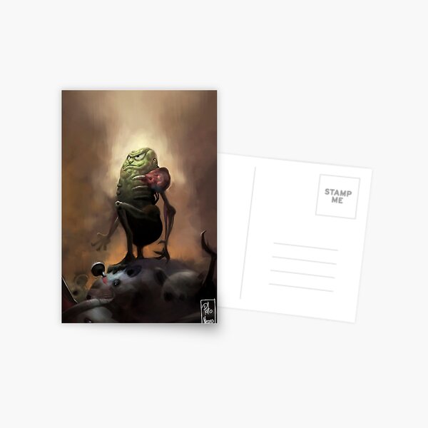 Pickle rick Postcard