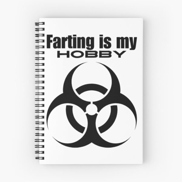 Item preview, "Farting is My Hobby" Biohazard Humor Graphic designed and sold by MSHobbies.