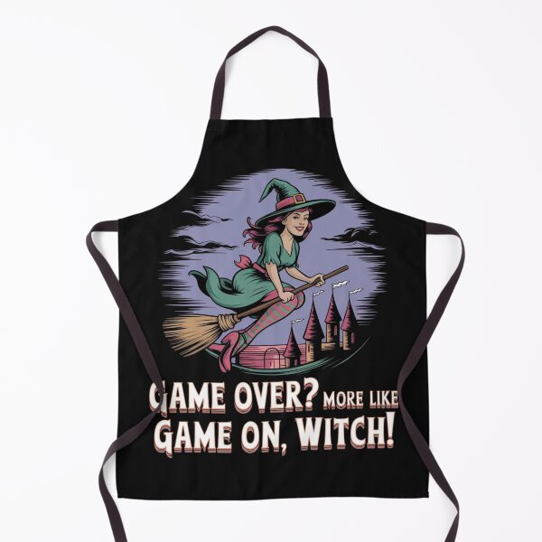 Item preview, Game Over? Geme On Witch designed and sold by MonaCreations.
