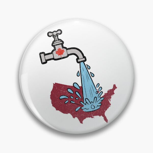 Item preview, Funny Trump Quote Great Canadian Faucet Pouring from North designed and sold by chrisrivait.