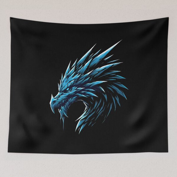 Item preview, Minimalist Blue Dragon Design | Sleek & Modern Aesthetic designed and sold by PandaTShirtShop.