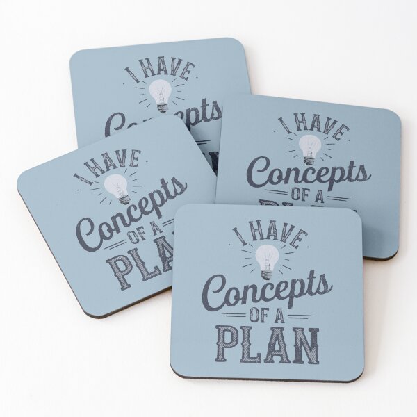 Item preview, I Have Concepts of a Plan designed and sold by RR-Arts.