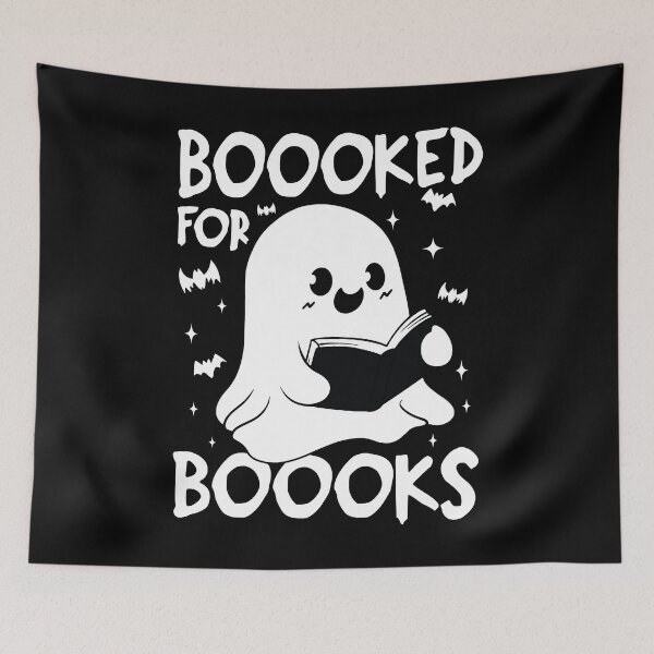 Item preview, Booked for Booooks Ghost Halloween designed and sold by PrintCrafting.