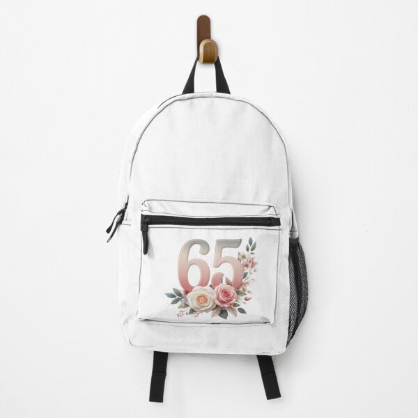 Item preview, 65th Birthday, floral, number 65, woman's designed and sold by iclipart.