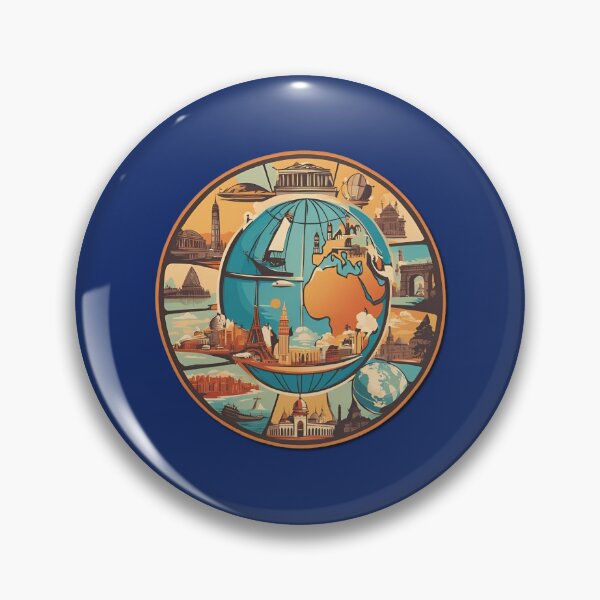 Item preview, Travel around the globe designed and sold by Stick-World.