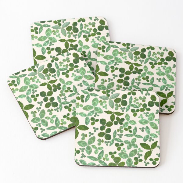 Item preview, Find the four leaf clover! Lucky St. Patrick's Day leaf pattern  designed and sold by EveryDayDabble.