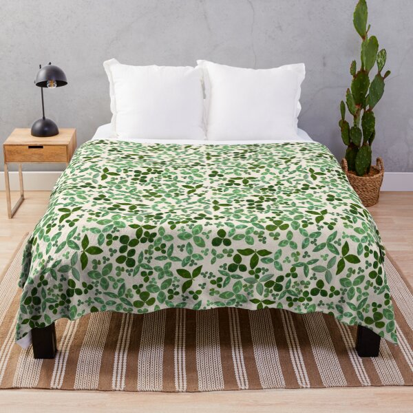 Item preview, Find the four leaf clover! Lucky St. Patrick's Day leaf pattern  designed and sold by EveryDayDabble.
