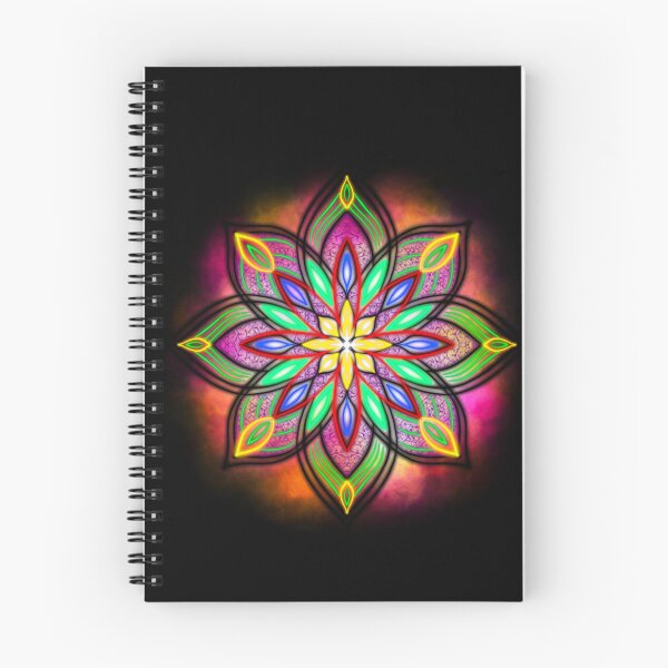Item preview, Colorful mandala flower 1 designed and sold by Maeyy.