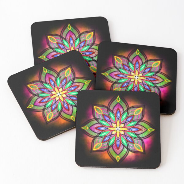 Item preview, Colorful mandala flower 1 designed and sold by Maeyy.