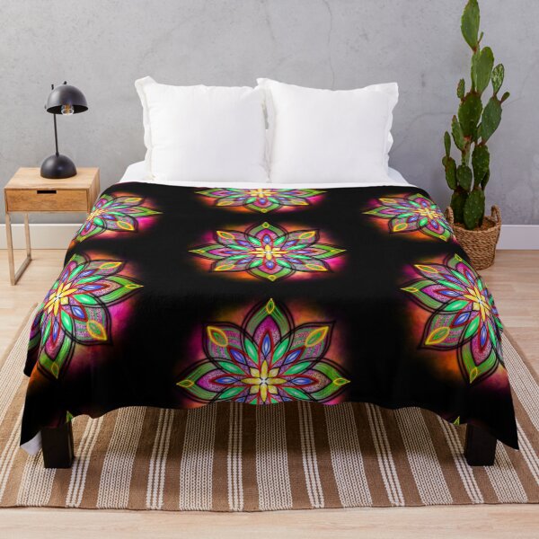 Item preview, Colorful mandala flower 1 designed and sold by Maeyy.