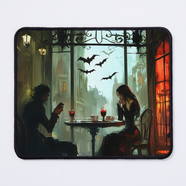 Item preview, Trendy Vampire Cafe in a Gothic City designed and sold by Soul-Sparks.