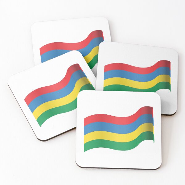 Item preview, Mauritius Flag designed and sold by HarveyHandcraftsandDesigns.