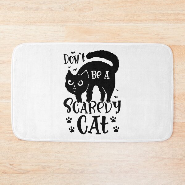 Item preview, Don't Be a Scaredy Cat Halloween designed and sold by PrintCrafting.