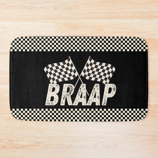 Item preview, Braap Life Racing - Checkered Flag Motocross Style designed and sold by FieldHouseTees.
